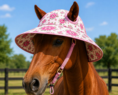 NeighCaps™ Wide-Brim Horse Hat
